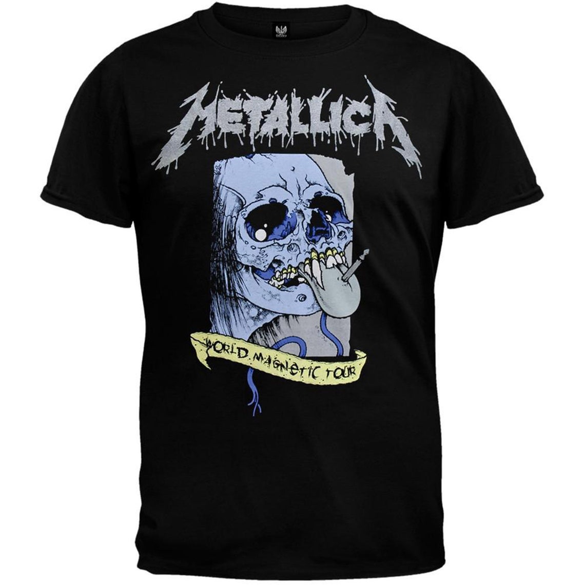 metallica world magnetic tour t shirt