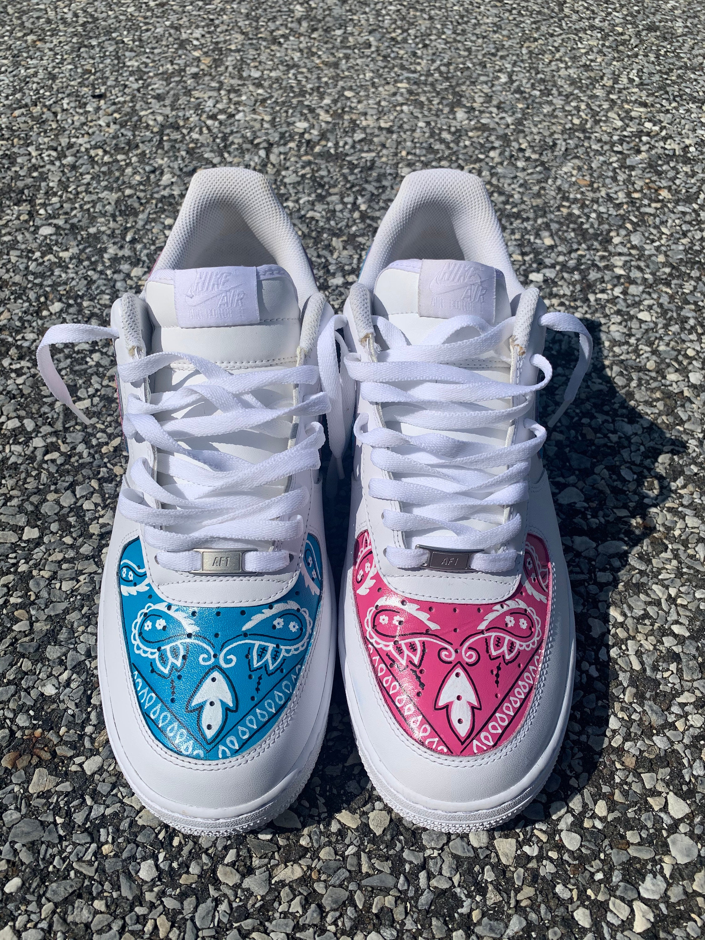 air force 1 with bandana