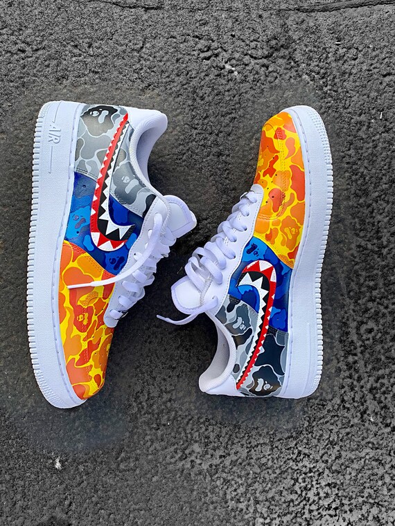 bape shoes air force 1