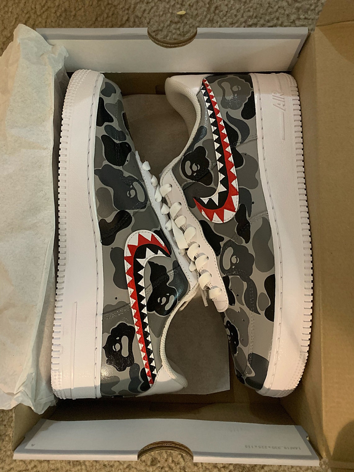 bape coach air force 1