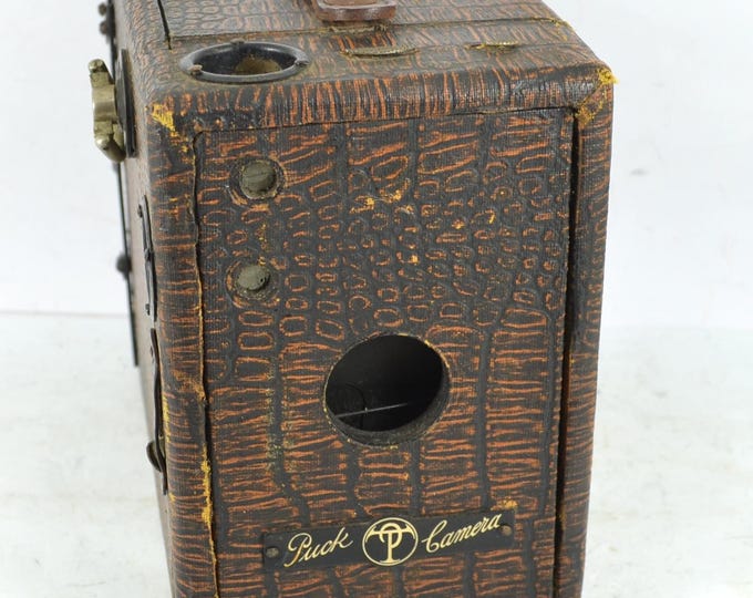 Super Rare Puck Art Deco Vintage Box Camera - Working Unique Mock ...