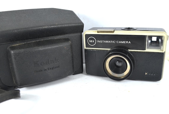 Kodak 56x Instamatic vintage camera - Circa 1970s - working film cartridge camera