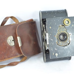 Vest Pocket Kodak Autographic working vintage camera old camera with case 1910s/1930s