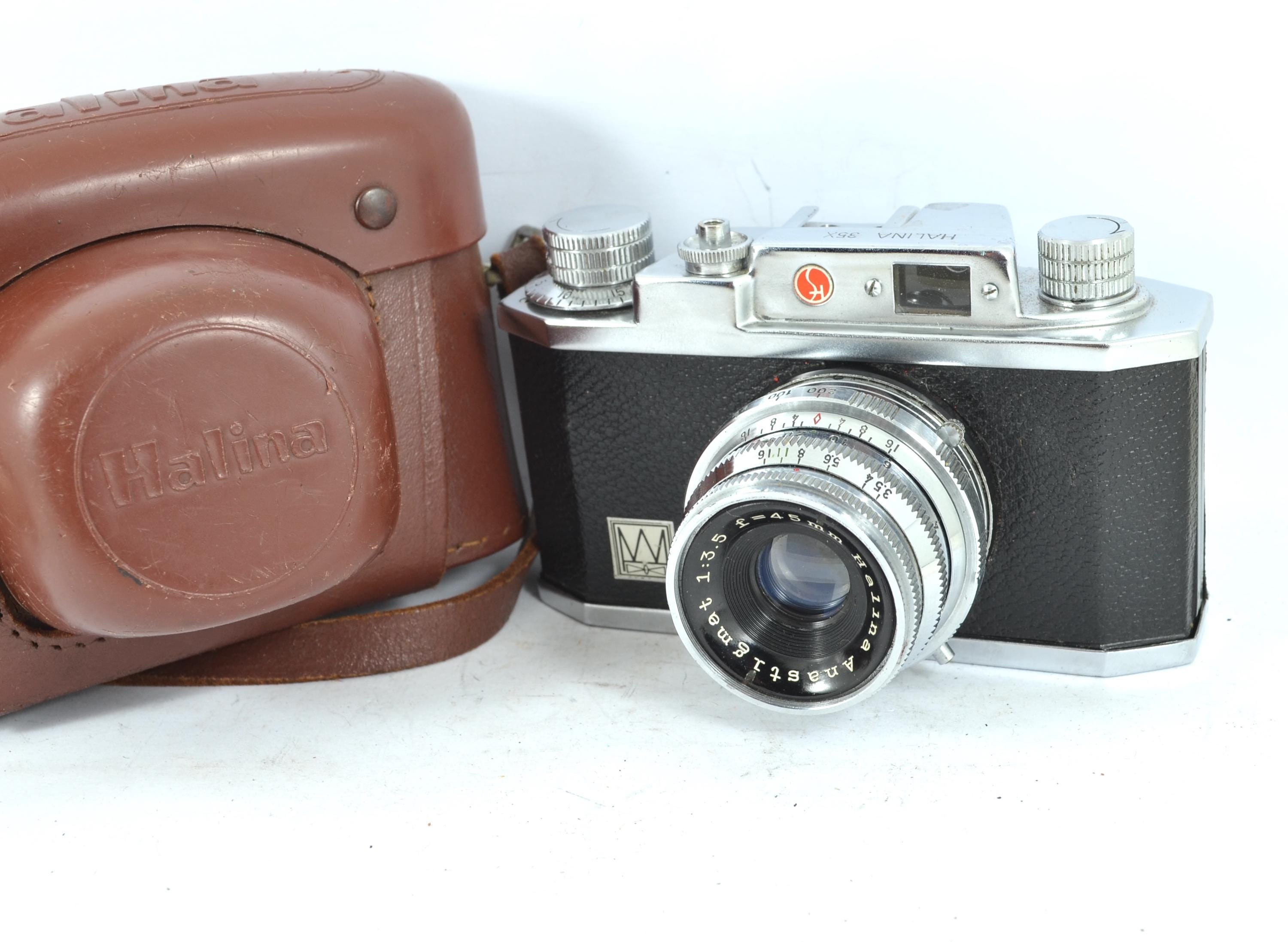 Halina 35x Vintage Camera Circa 1960s Fully Working and Ready to