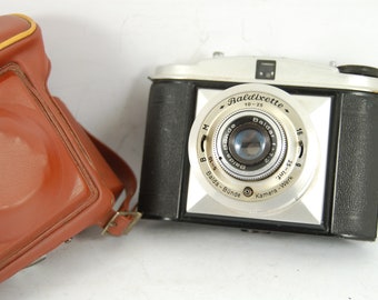 Appareil Photo Vintage Kodak SIX-20 Brownie Junior - Années 1930 - Avec étui