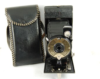 Ensign Pocket 20 Vintage Camera 1930s Antique Rare Working Camera