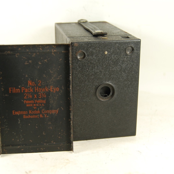 Very rare Kodak Hawk-Eye No.2 Film Pack vintage camera circa 1920s - fully working old camera