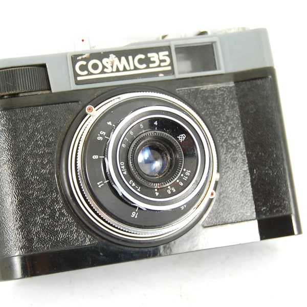 Cosmic 35 by Soviet Union company Lomo Classic Cold War Vintage Camera 1960s Iconic Camera Working