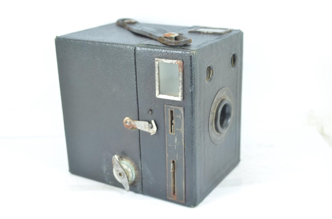 Kodak Six 20 Popular Brownie Working Vintage Antique Film Camera, foto 4 di 5