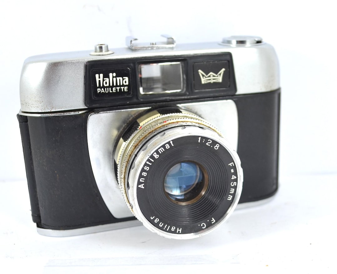 Halina Paulette Electric Vintage Camera Circa 1960s Fully Working Old halina-paulette-electric-vintage-camera-circa-1960s-fully-working-old