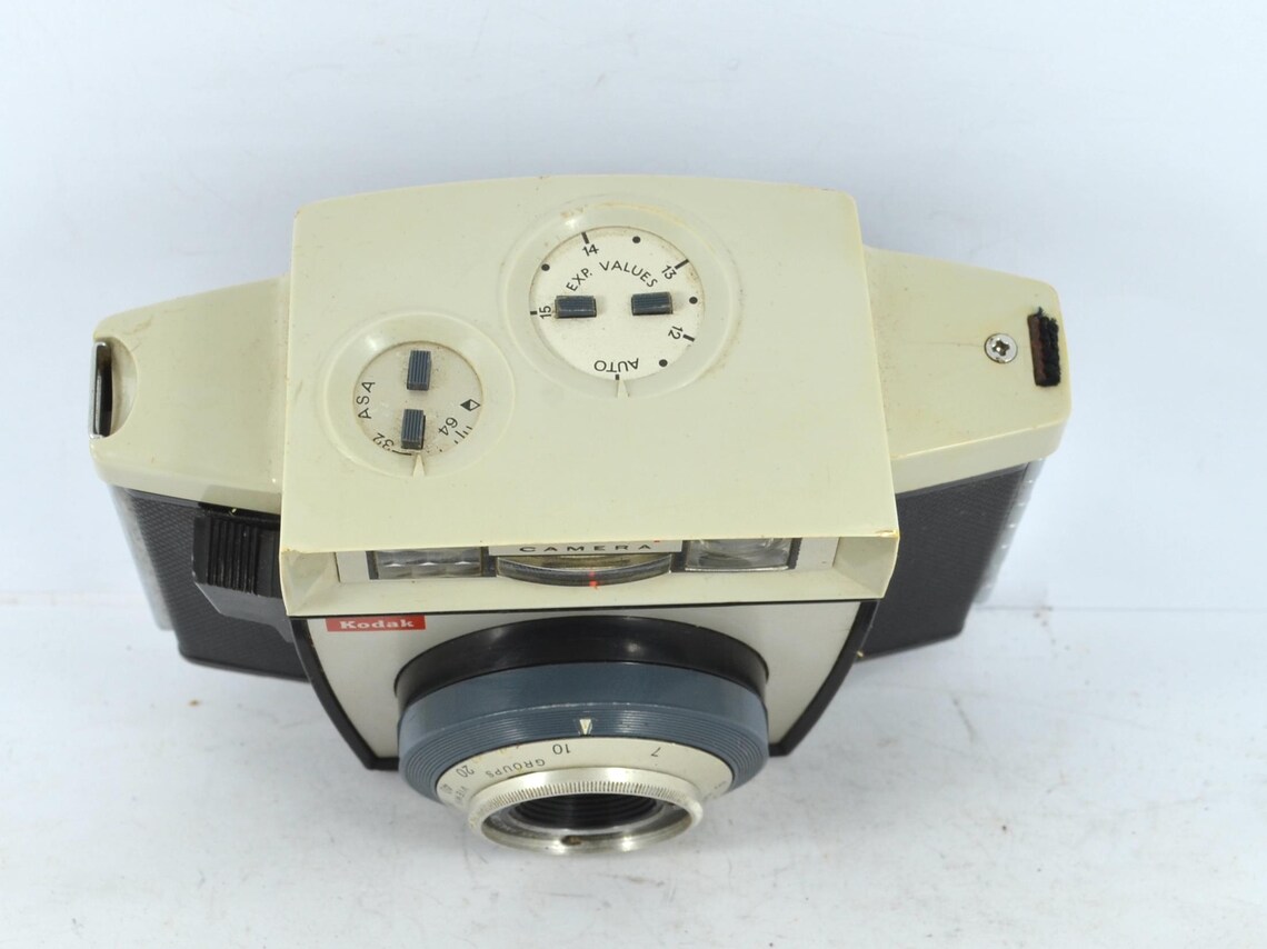 Kodak Autosnap vintage camera - working in original case antique old film camera circa 1960s, foto 3 di 5