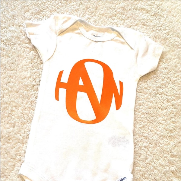 Hanson inspired logo baby bodysuit