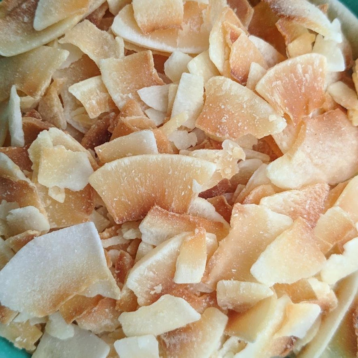 80gr Organic Coconut Flakes roasted dried coconut Etsy