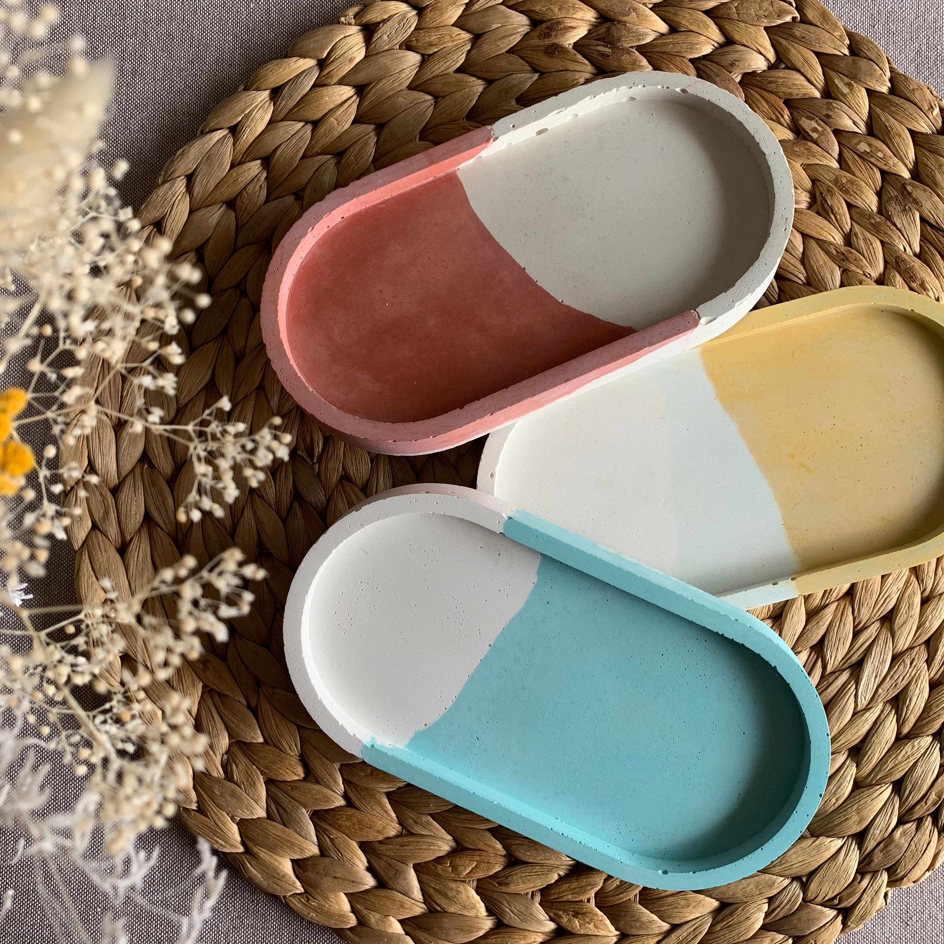 Plateau Ovale - Bicolore