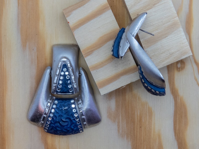 Large Door Knocker earrings