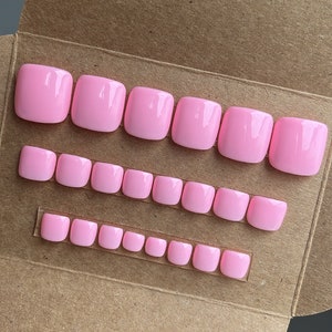 Toenails Custom Press On Nails | Luxury False Toenails | Glue On Toenails