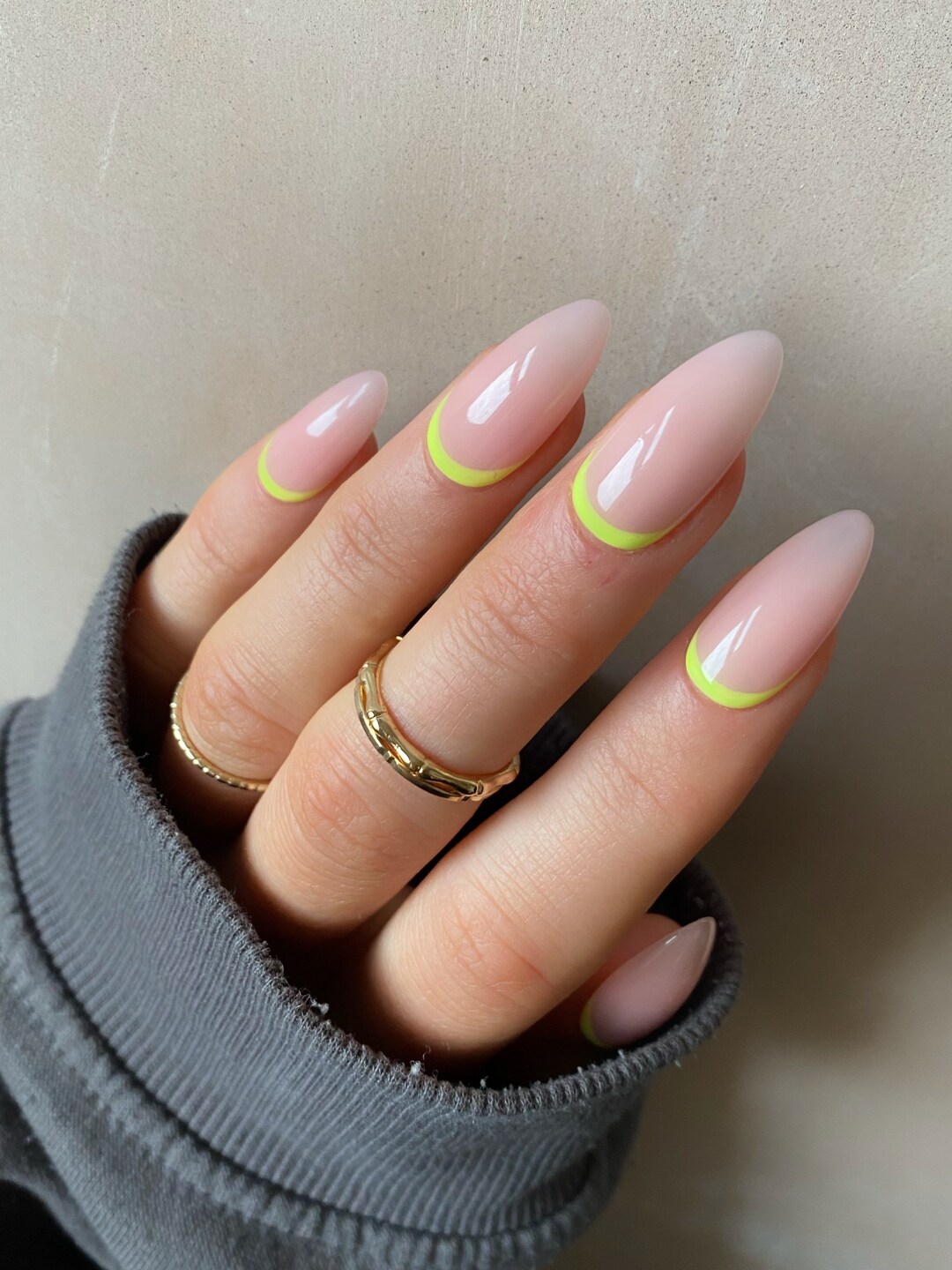 Neon Cuff Custom Press on Nails - Etsy