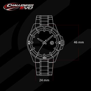 Altimeter Pilot Watch – Cockpit Instrument Style Aviation Watch – Aviation Instruments Inspired Watch – Silver Airplane Gift Idea image 6