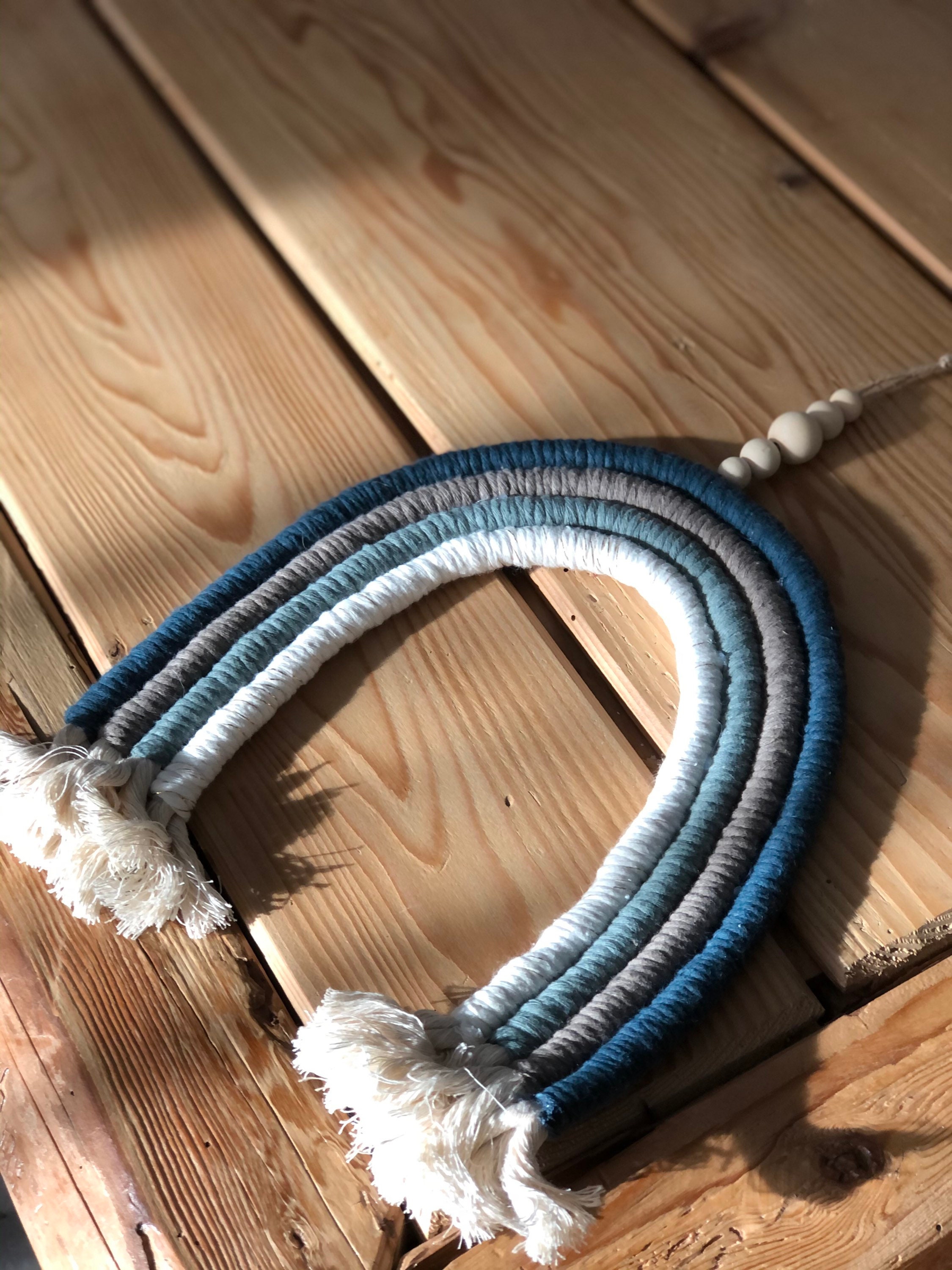 Macramé Rainbow - Arc-En-Ciel en Macramé