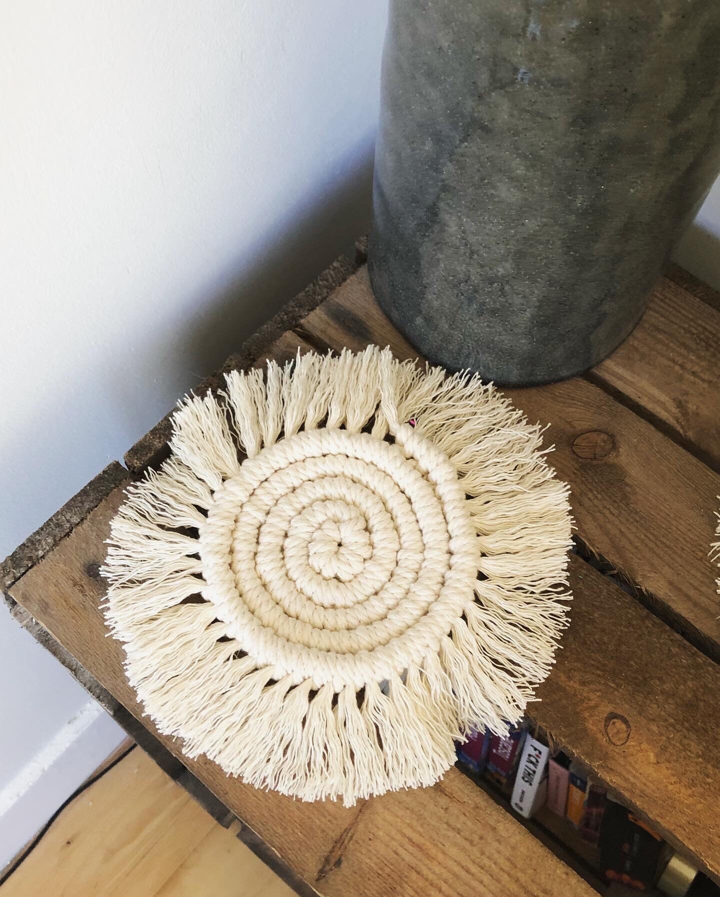 Macramé Coaster