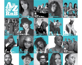 A-Z of RnB Poster (B2)