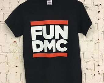 FUN DMC (Run Dmc) Adults T-Shirt