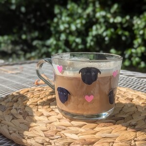 Dog Breed Glass with Lid & Straw: Dachshund, Cavapoo, Cockapoo
