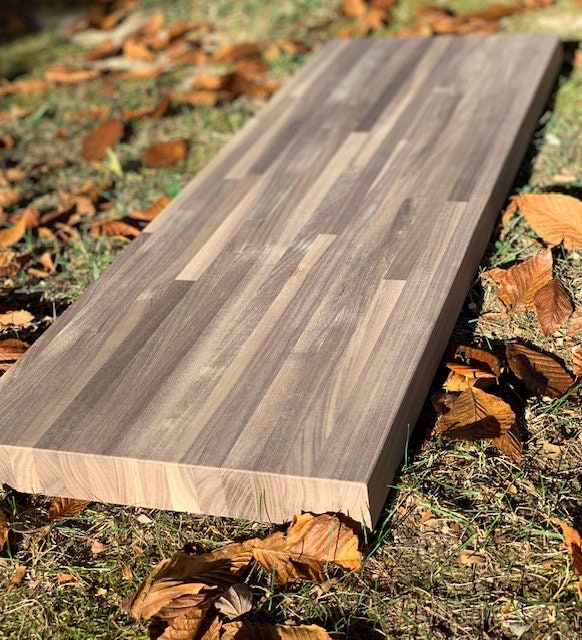 Butcher Block Kitchen Shelves Etsy