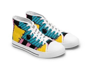 Sally Stitches | Nightmare Before Christmas | Women's High Top Sneakers