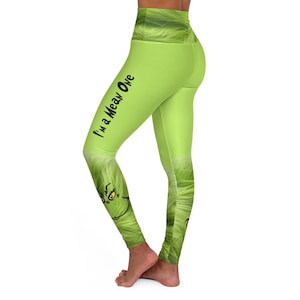 Grinched Leggings | Leggings for Women | Christmas Leggings for Women
