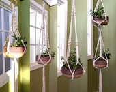 Macrame Plant Hanger, Hanging Planter Indoor Outdoor, Plant Lovers Gifts, Mothers Day Gift