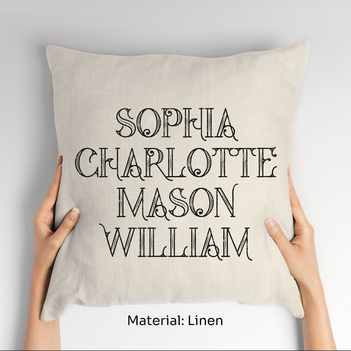 Personalized Pillow Holiday Gifts for Mom Decorative | Etsy