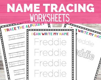 Name Tracing Sheet. Kids Name Writing. Name Worksheet. Learn to write name | Preschool curriculum |  Handwriting practice | Ready for school