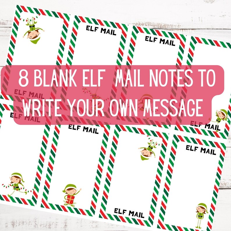 24 Printable Elf Notes Printable Elf Props Elf Mail DIY Christmas Easy 24 Printable Elf Notes Printable Elf Props Elf Mail DIY Christmas Easy
