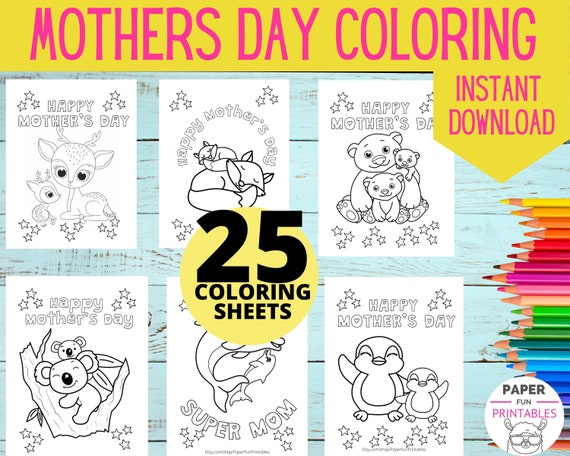 Mother's Day Coloring Pages :  Best Mom Coloring Pages