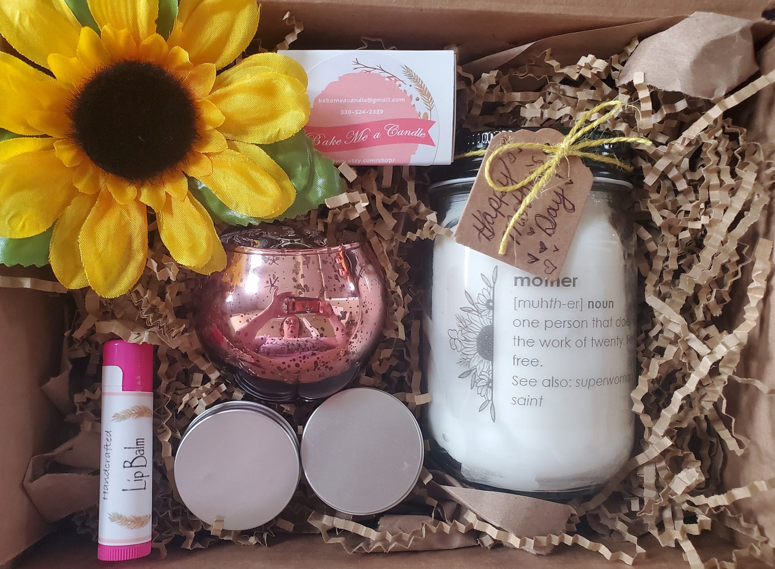 Mother's Day Candle Gift Box Etsy