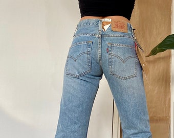 Vintage Levi's 550 Light Blue \u0026 Dark Wash 80s Jeans | Etsy