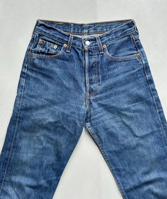 XS Vintage Levi's 501 Blue Wash 90's Jeans High Waist - W27