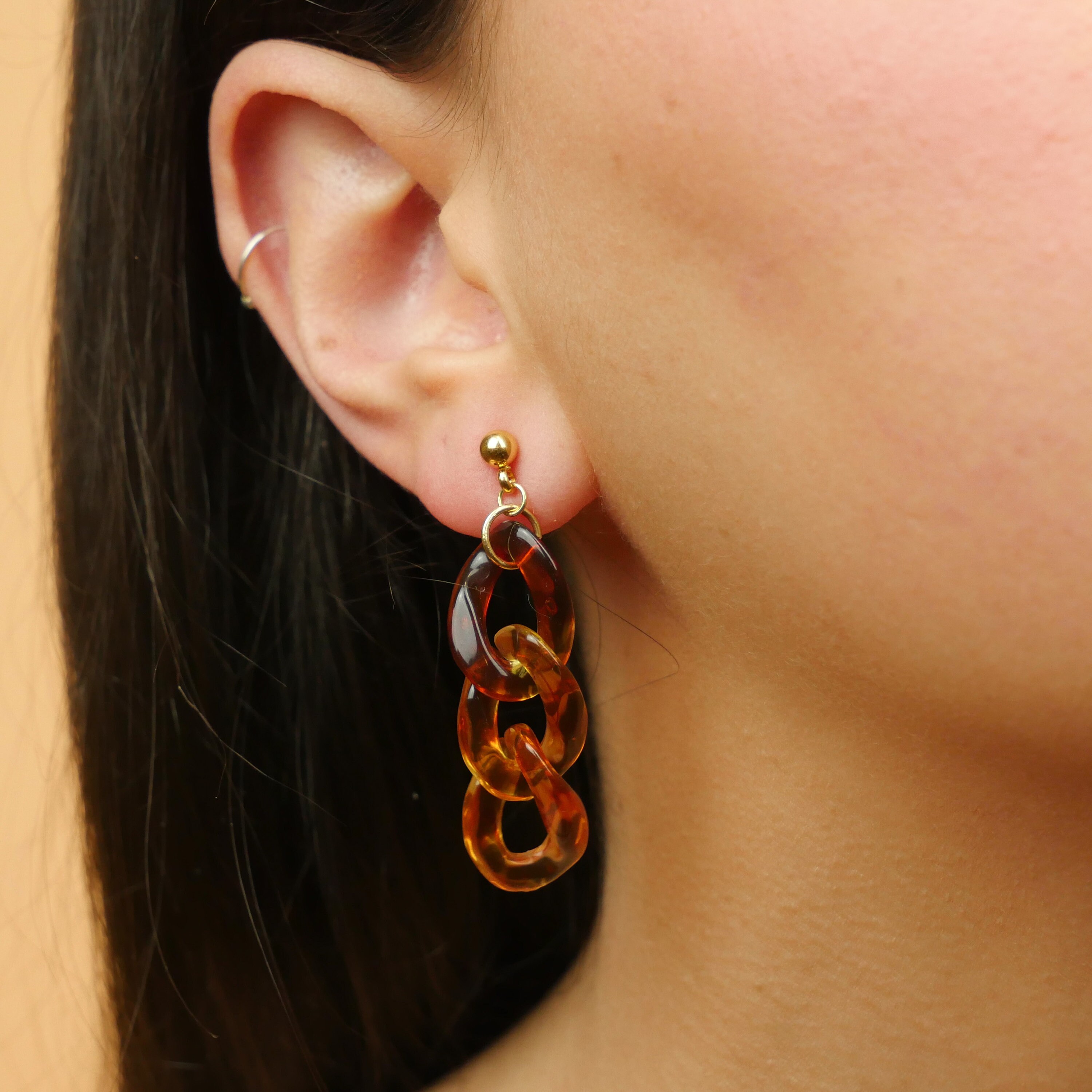Tortoise Shell Earrings - Etsy Tortoise Shell Earrings - Etsy