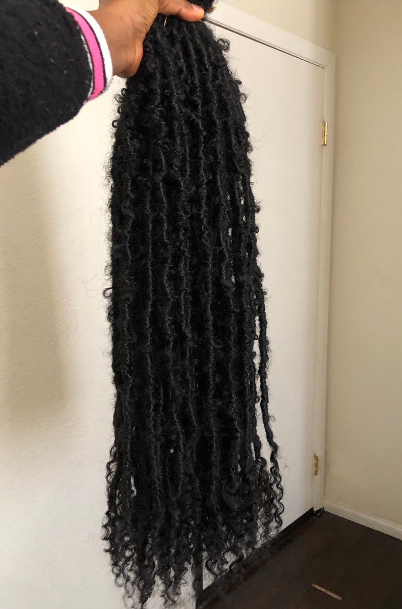 Butterfly Crochet Locs With Curly Ends Goddess Faux Locs . Etsy