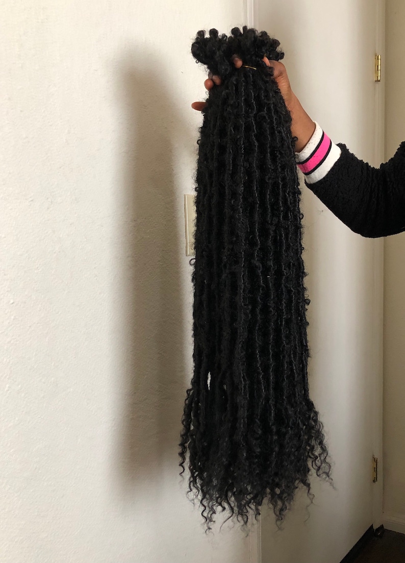 Butterfly Crochet Locs With Curly Ends Goddess Faux Locs . Etsy