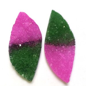 Ametrin Druzy handgemachte Kristall Mineralien lose Edelstein 62 Karat 36x15x5 MM für Schmuckherstellung zum Gesamtverkaufspreis