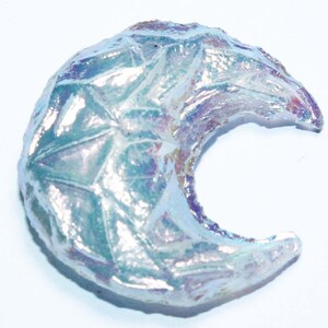 Titan Druzy Mondform Lose Edelstein handgefertigt 50 Karat 33x32x10 mm Halbedelstein Schmuckherstellung Stein Lieferant Großhandelspreis,