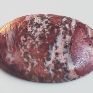 Leoparden Haut Jaspis Cabochon Birnenform Lose Edelstein Handgemacht 47Karat 38x28x6 MM Für Schmuckherstellung zum Gesamtpreis