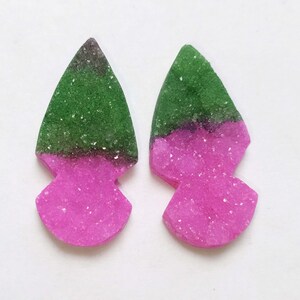 Ametrin Druzy Handgemachte Kristallmineralien Lose Edelstein 45 Karat 29x14x7 MM Für die Schmuckherstellung Zum Verkaufspreis