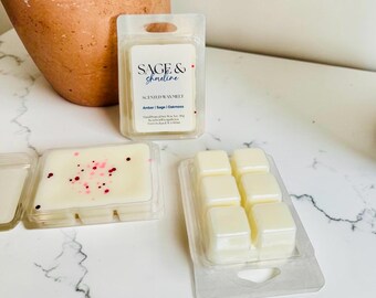Sage & Shoreline Soy Wax Melts | Hand-Poured | Luxe Home Fragrance