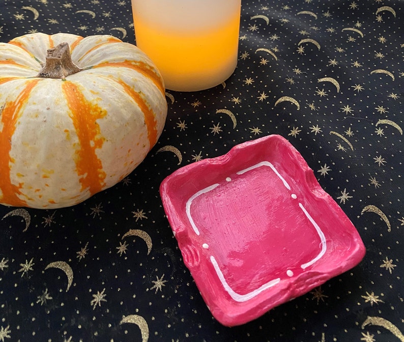Handmade Clay Ashtray