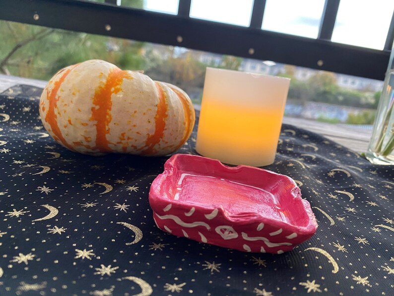 Handmade Clay Ashtray
