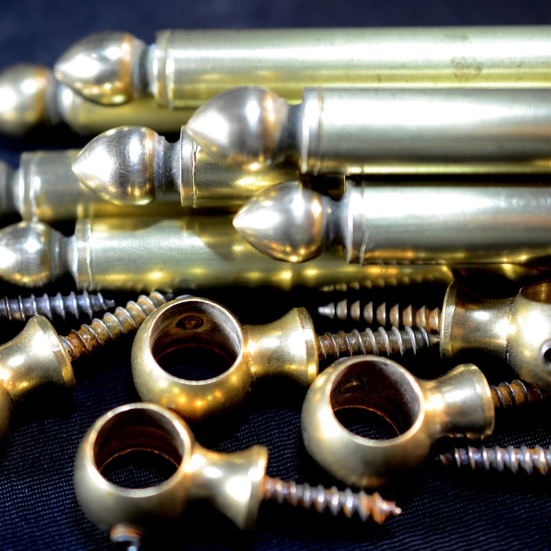 Cafe Rods Hardware Cafe Curtain Rod - Etsy