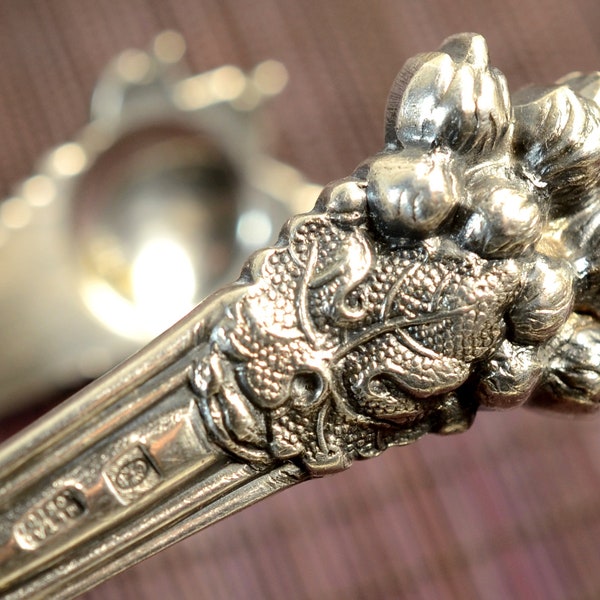 Sterling Sugar Tongs Etsy